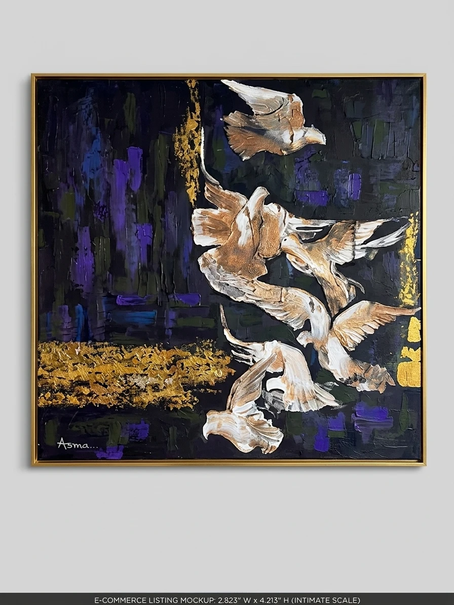 Flight Through Gold - Alternate View